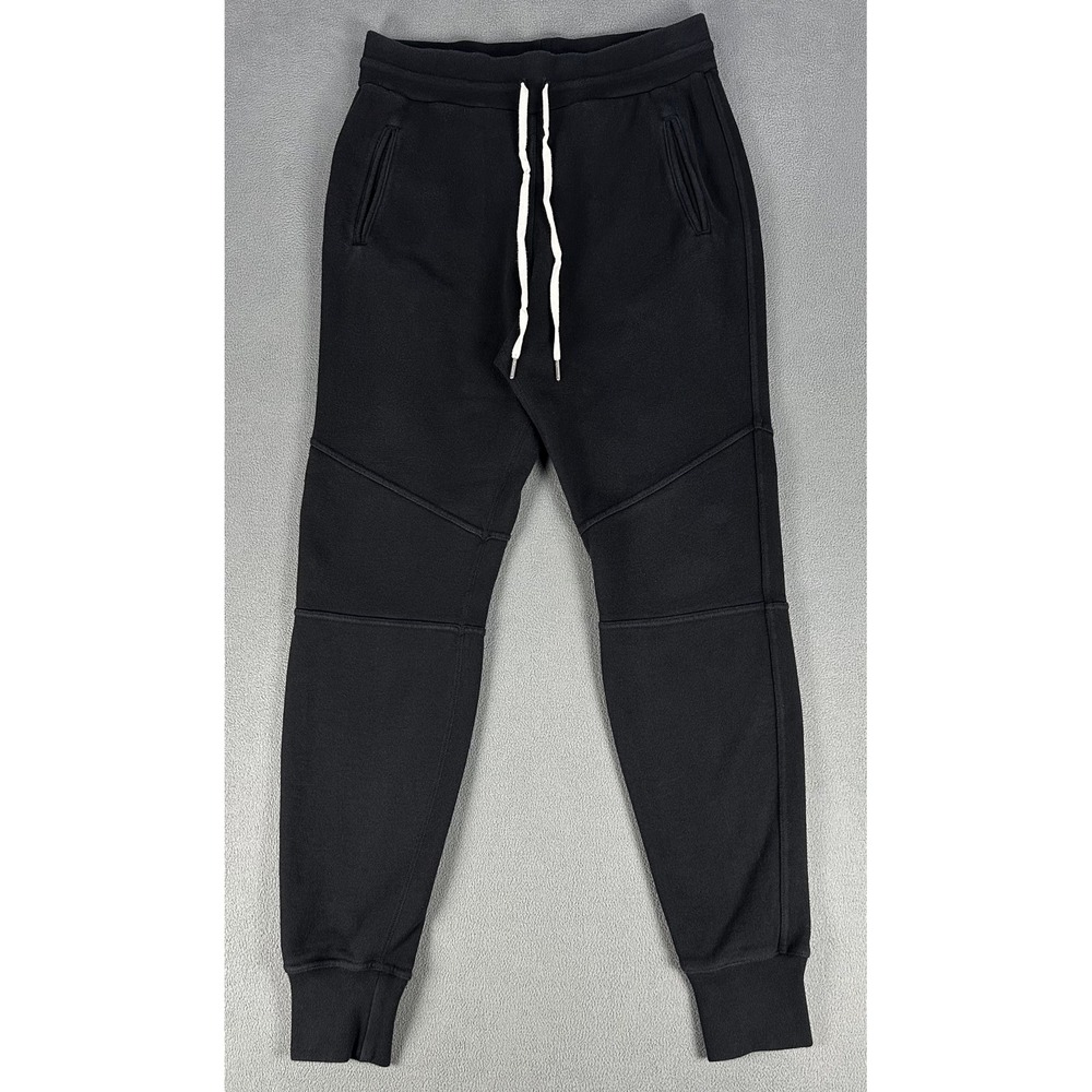 John Elliott Joggers Mens 4 XL Black Escobar Tapered Moto Minimalist Lounge